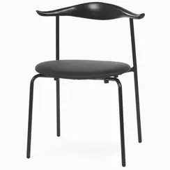 Стул CH88 черный с мягким сиденьем