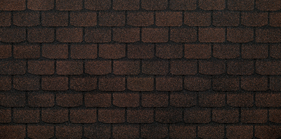 Гибкая черепица Eurasia, Плитка, Коричневый