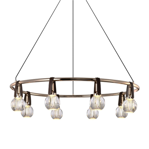 Люстра P0853-8C gold