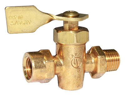 Кран топливный 1/4 наружн/внутр. резьба (10254877)