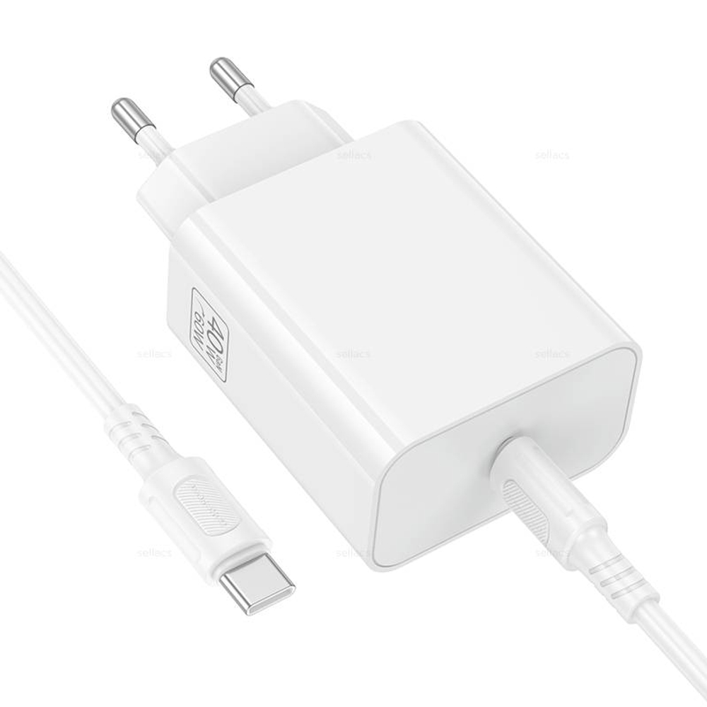 Borofone BA109A Star PD40W зарядное устройство набор (TypeC на Type-C)