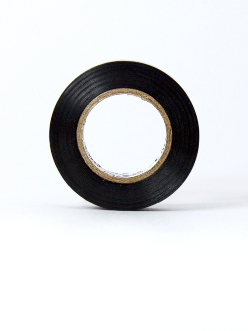 Изолента термостокая ABRO черная (18ммх18,3м)