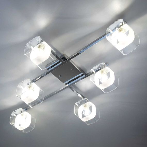 Потолочная люстра Citilux Вирта Хром CL139161