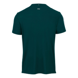 Мужское теннисное поло Fila Emilio T-Shirt Men - Dark Green