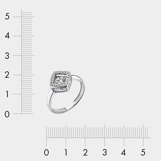 Кольцо c брилл.