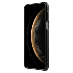 Чехол прозрачный (Transparent Black) с поддержкой MagSafe от Nillkin с металлической крышкой на Huawei Mate 70, серия CamShield Prop Magnetic Case