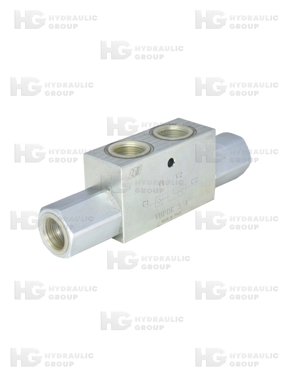 Гидрозамок двусторонний VBPDE 3/4"L