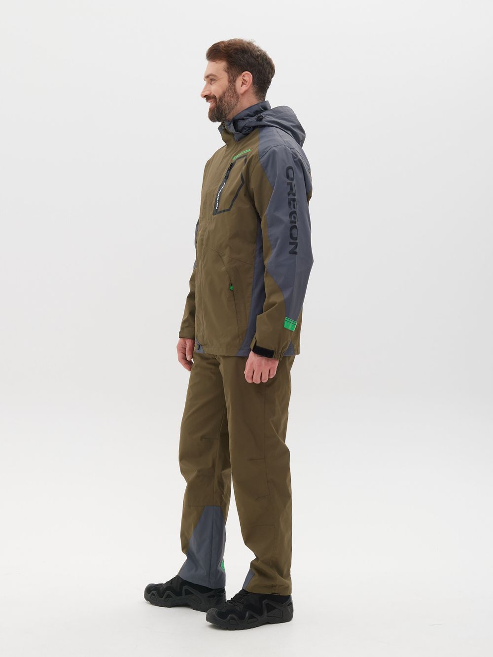 Костюм демисезонный Орегон ткань Breathable цвет Хаки/Серый