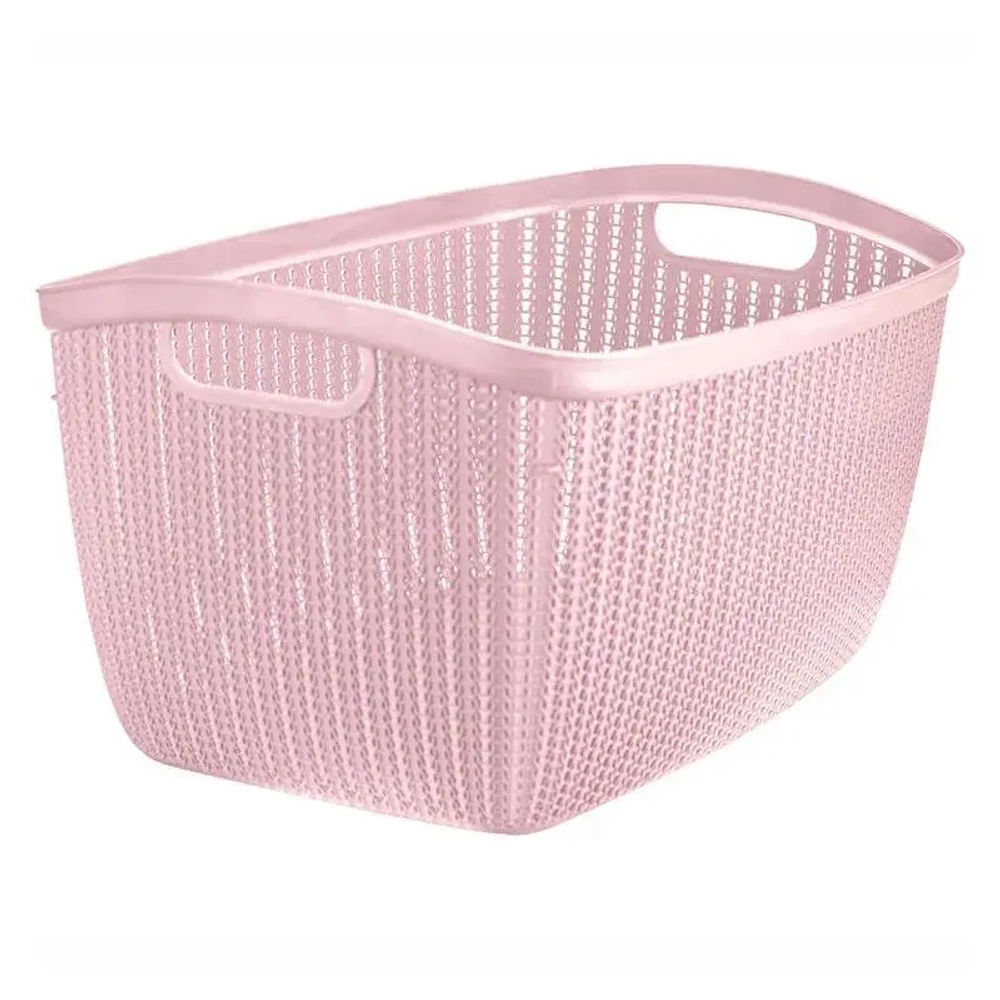 Корзина ВЯЗАНИЕ 26л чайная роза (комплект 5 шт)