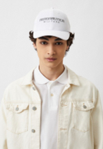 Кепка AERONAUTICA 1138 белый лого серым