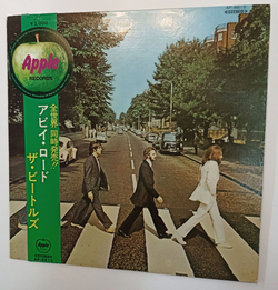 Винтажная виниловая пластинка The Beatles Abbey Road LP (Japan 1969)