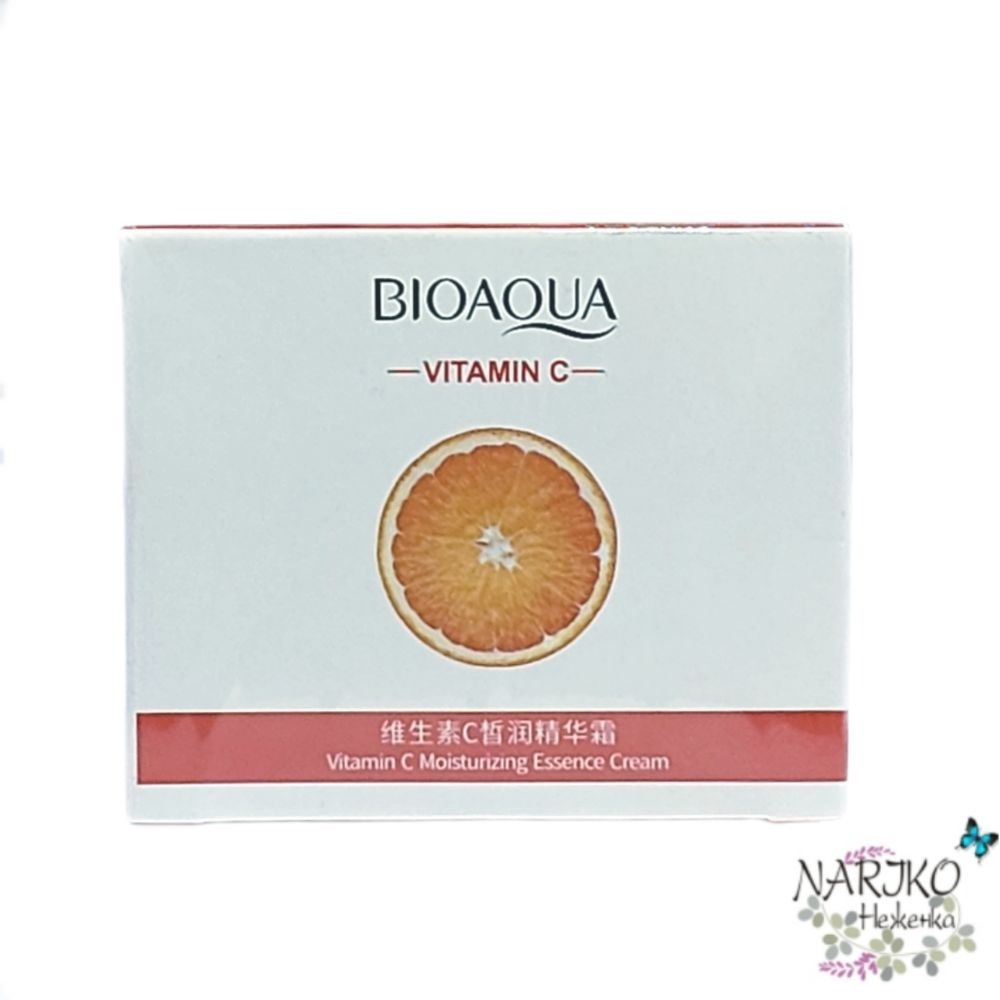 Увлажняющий крем для лица с витамином С BIOAQUA Vitamin C Moisturizing Essence Cream, 50 гр.