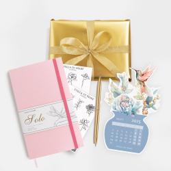 Подарочный Сет - Solo Pink Cloud + Calendar