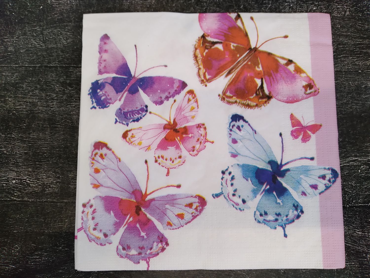 салфетка Aquarell Butterflies