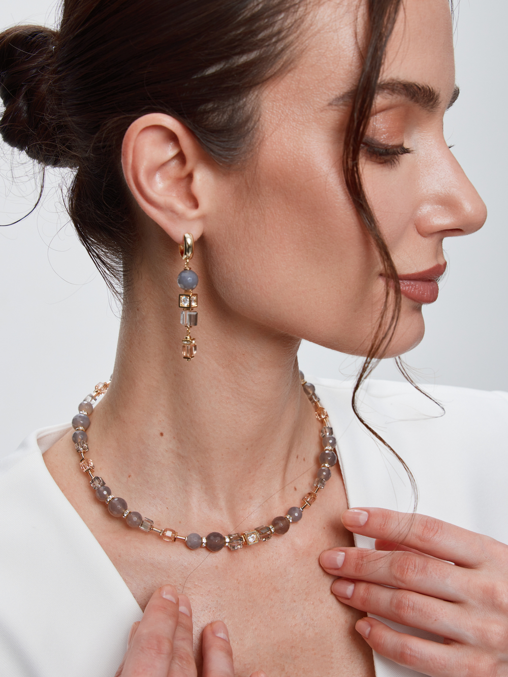 91004075 Колье Selena Pearls