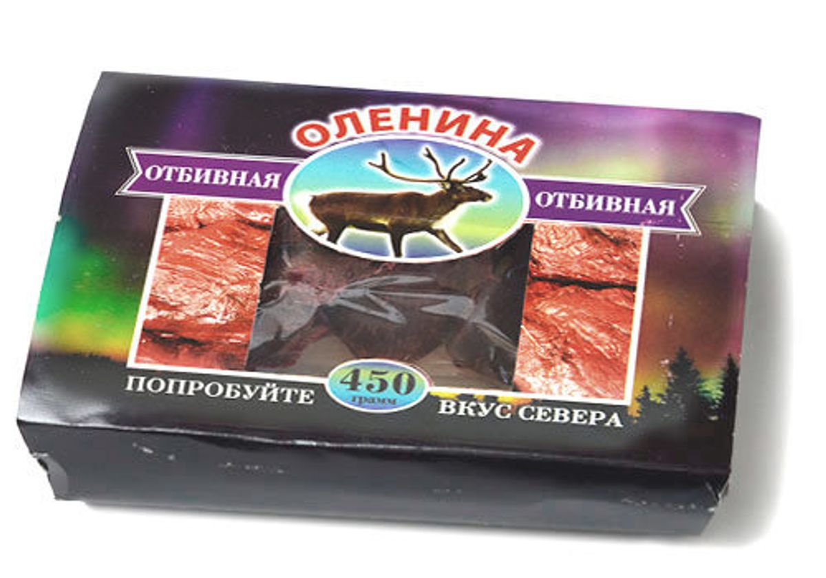 Отбивная из мяса северного оленя, 450г