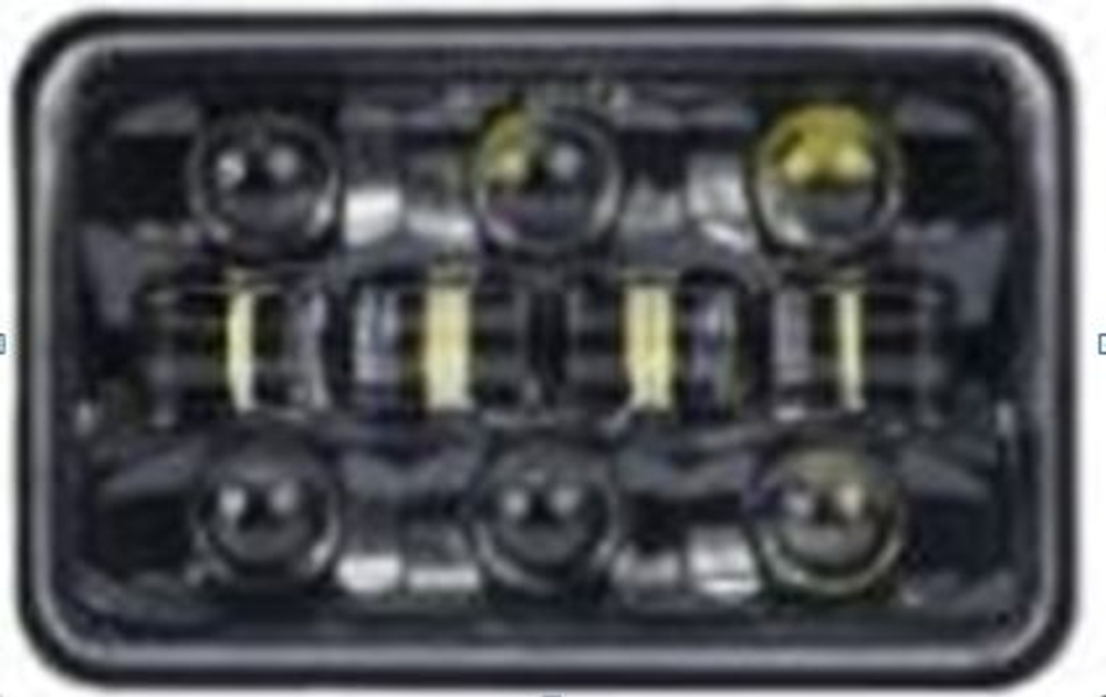 Прожектор LED-СТГ -прямоуг 25W (165*105*00) Ближ21W Дальн25W 12-24V шт G0161