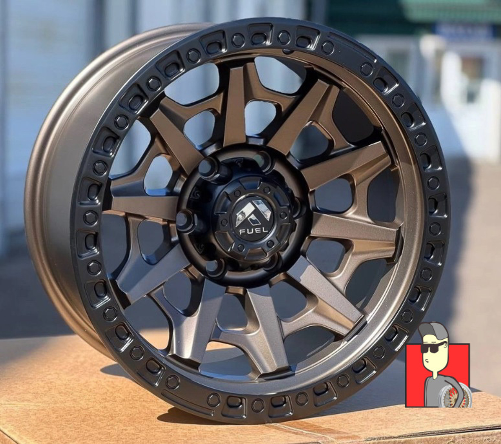 Комплект дисков Fuel Off-Road 17x9 et0 6x139.7