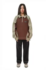 Купить Толстовка Ymkashix College star песочный/коричневый Толстовка Ymkashix College star песочный/коричневый