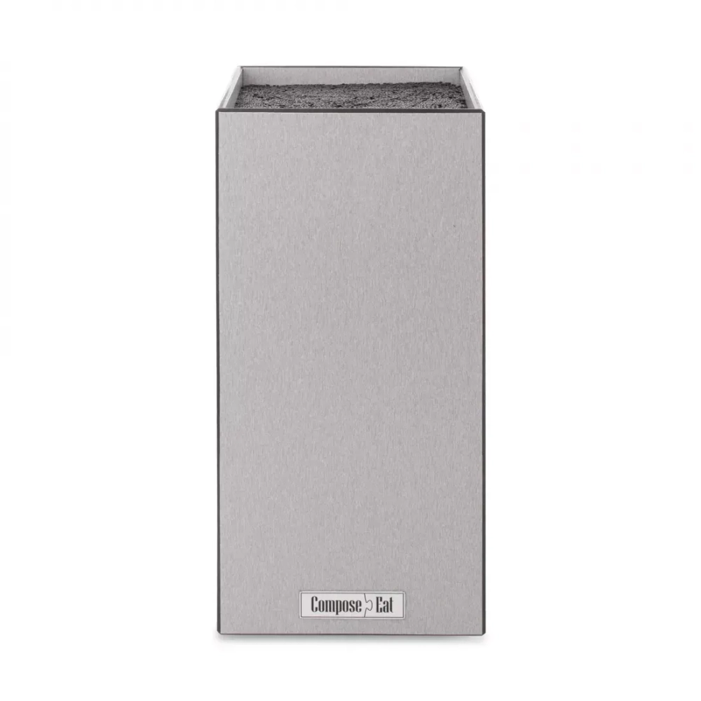 Подставка для кухонных ножей 11х11х24см ComposeEat Elegance стальной