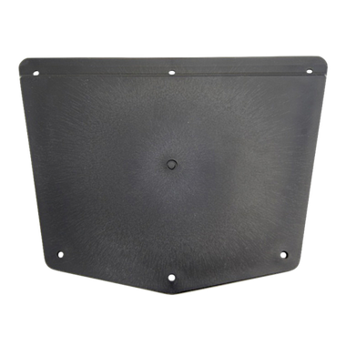 Накладка на транец Badger (пластиковая) DJ1301New с проточкой Чёрная Задняя