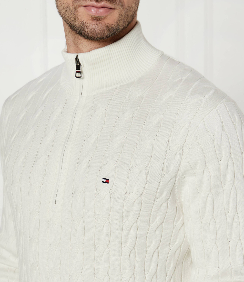 Свитер Tommy Hilfiger - кремовый(MW0MW36532)