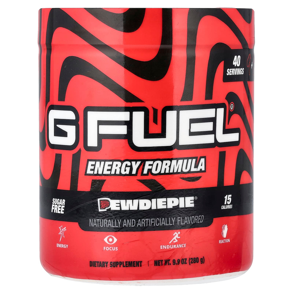 G FUEL, PewDiePie, энергетическая формула, 280 г (9,9 унции)