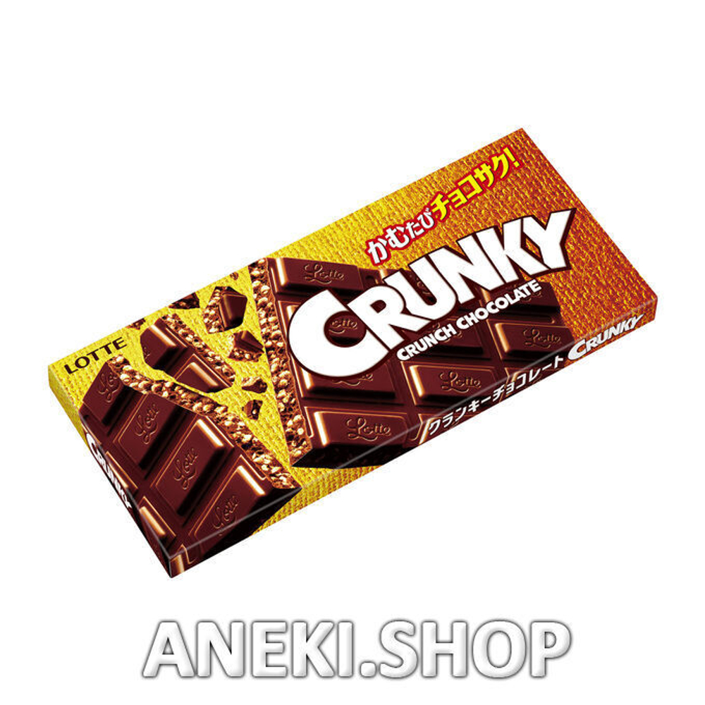 Шоколад хрустящий 45 г CRUNKY LOTTE