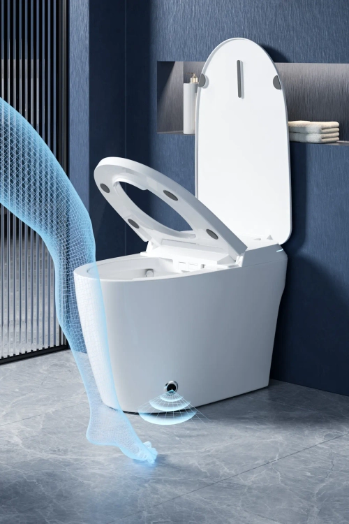 Унитаз MIRELLA Smart напольный с дистанционным управлением Ceruttispa CT10615 (680x400x470)