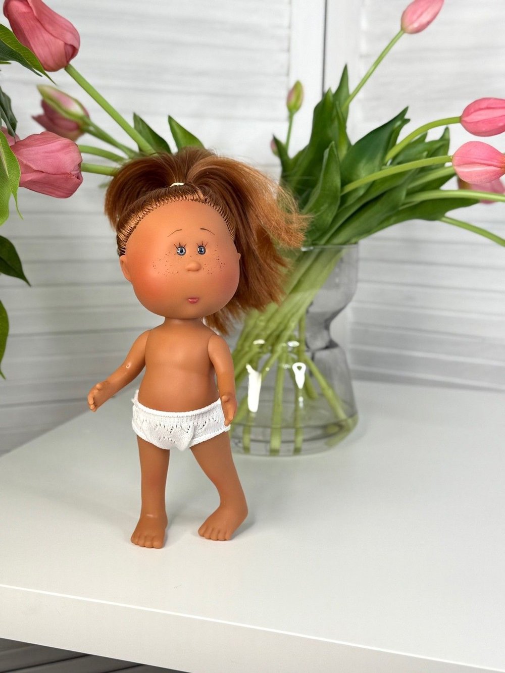 Кукла Nines виниловая 23см Little Mia Latina без одежды (3199WL4)