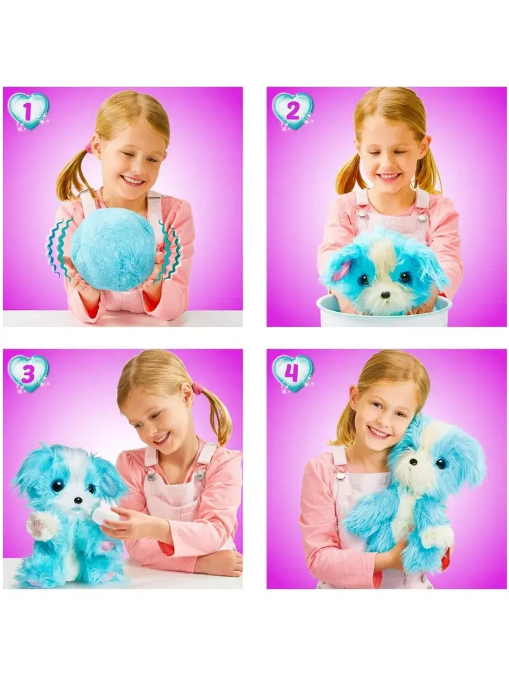 Интерактивный пушистик-потеряшка Fur Balls My Real Rescue