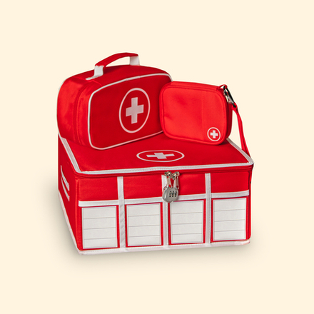 Большой набор аптечек, 3 шт