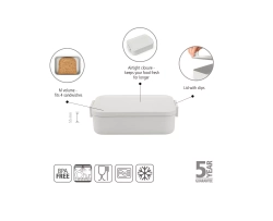Brabantia - Ланч-бокс Make &amp; Take светло-серого цвета / артикул   202568  / GTIN 8710755202568