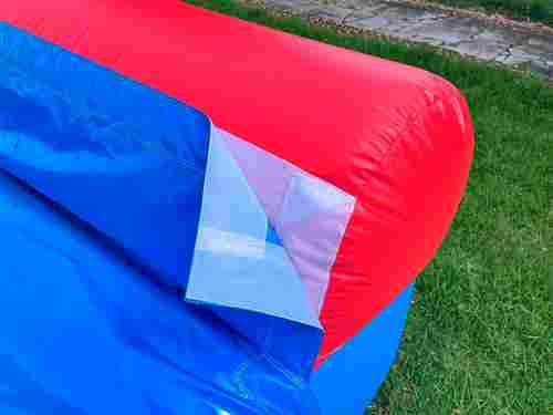 Водная горка с надувным дном, на подкачке ТУРБО «Капля», длина 50 метров