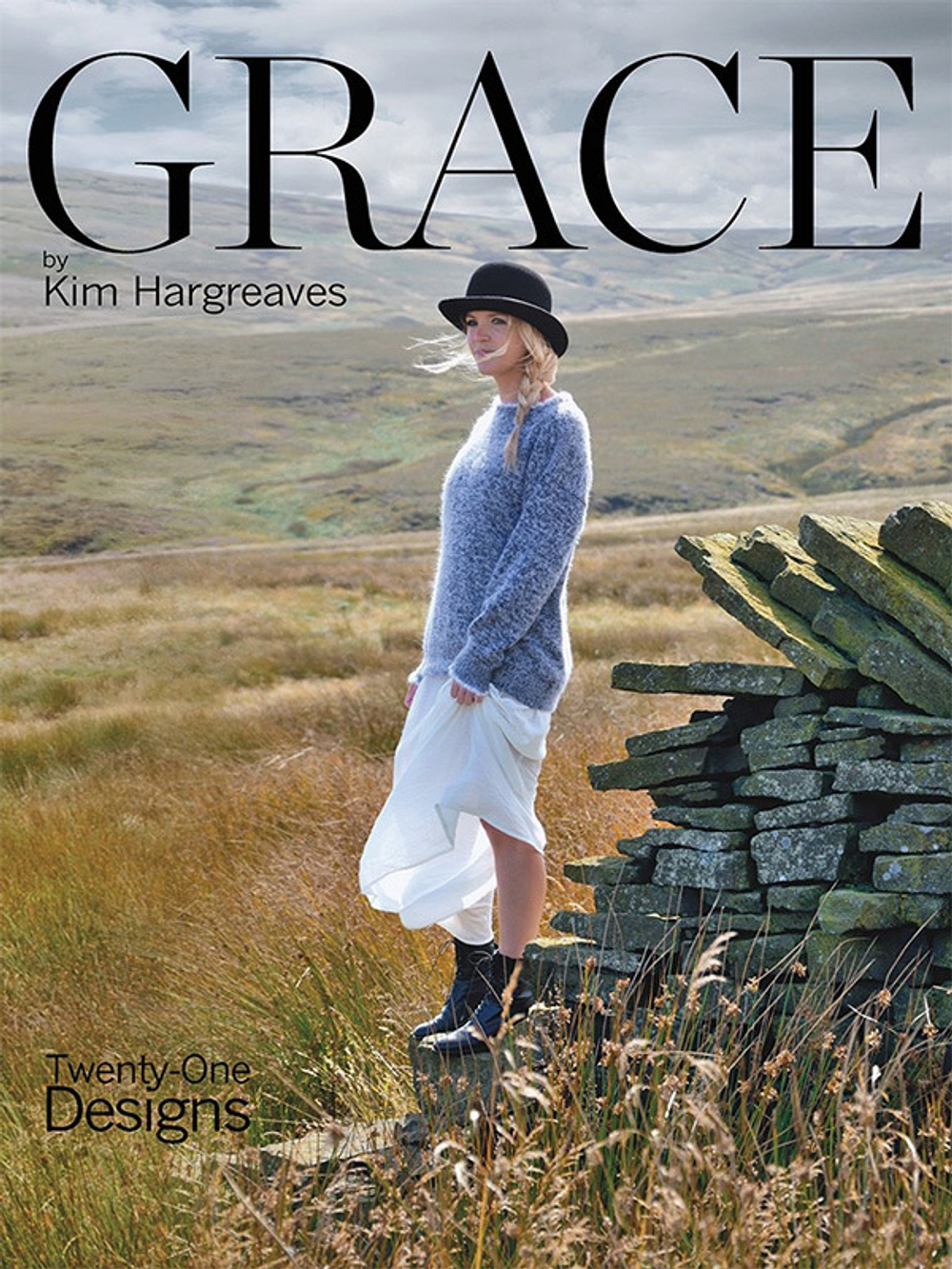 Книга Rowan "Grace" /Изящество/, дизайнер Kim Hargreaves, 21 моделей, на английском языке, с перевод