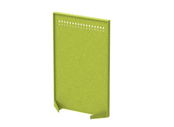 Перегородка с декором   "Фритты" 120х40х160