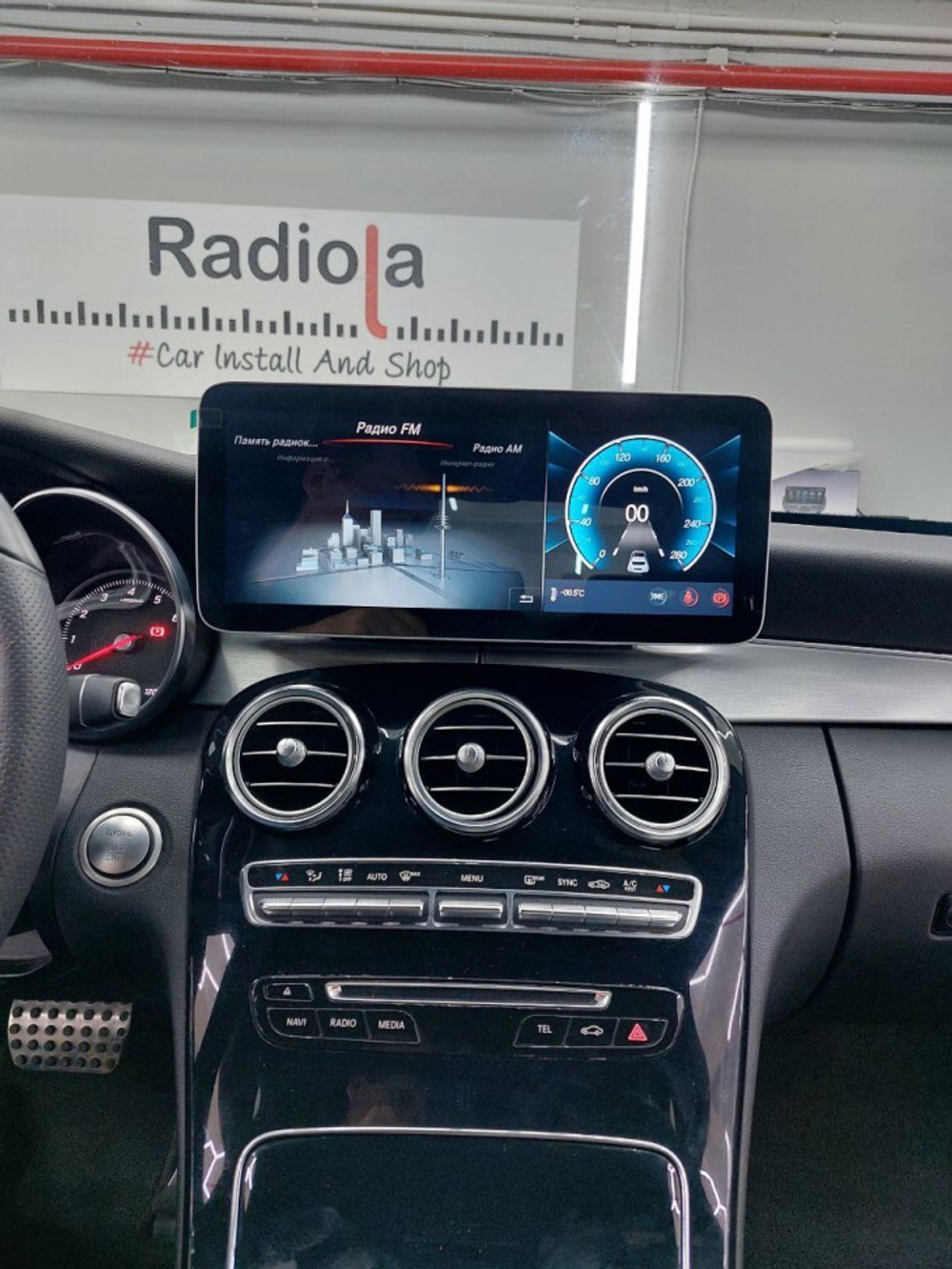 Монитор Android для Mercedes-Benz С-класс 2019-2021 NTG 5.5 RDL-6128