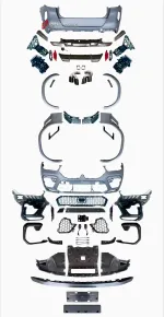 Обвес переделка для BMW X6 G06 2019-2023 в BMW X6 M F96 2020-2023 БМВ