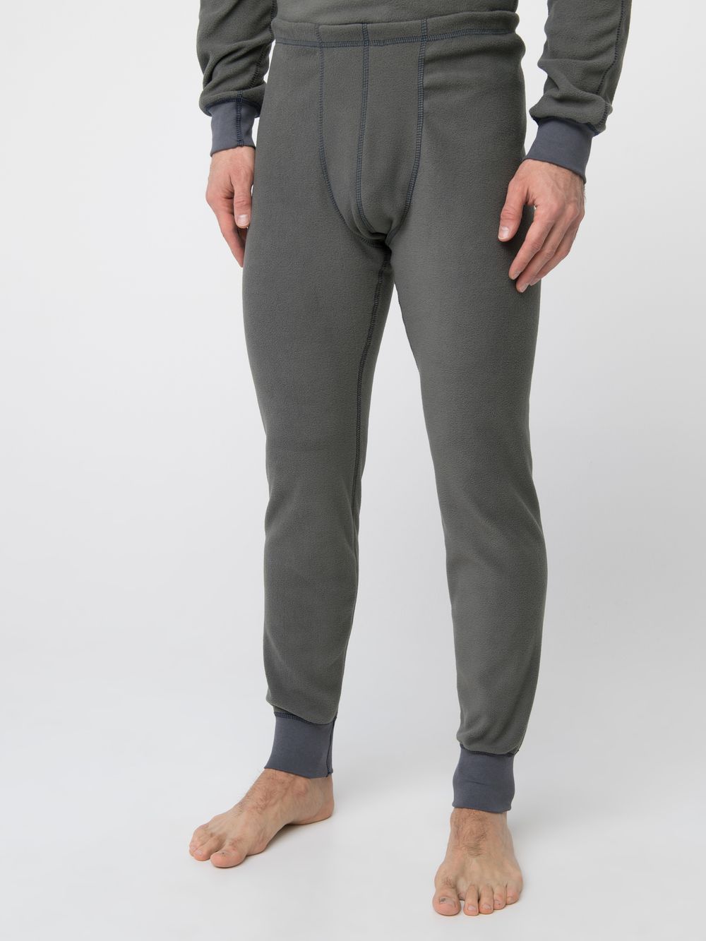 Термобелье Thermoline ZIP ткань Флис цвет Серый