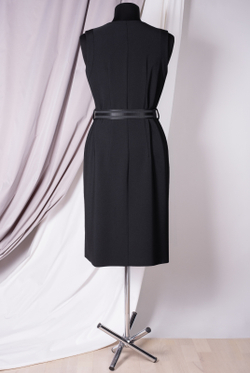 Офисный сарафан 2654ЛЕ, черный #70Ч082654ЛЕ