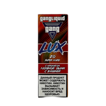 Жидкость Gang LUX 2% Super Hard 30ml - Ледяная Дыня Вишня
