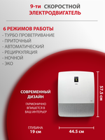 Приточный очиститель воздуха Ballu Oneair ASP-200S