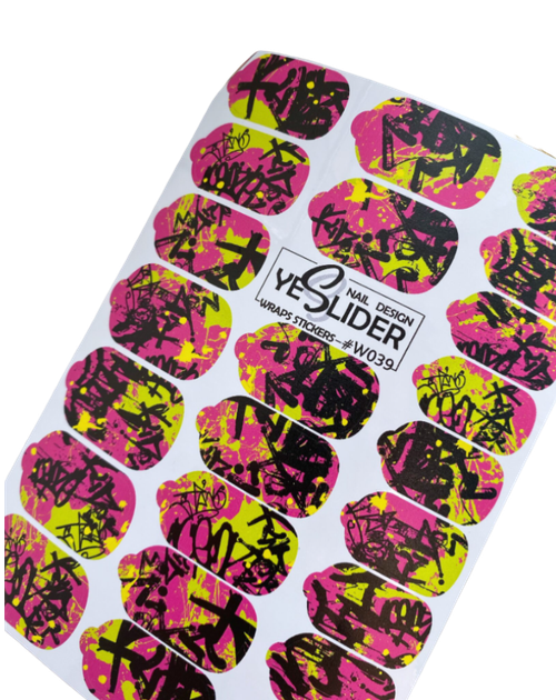 Пленка для маникюра W039 Yeslider