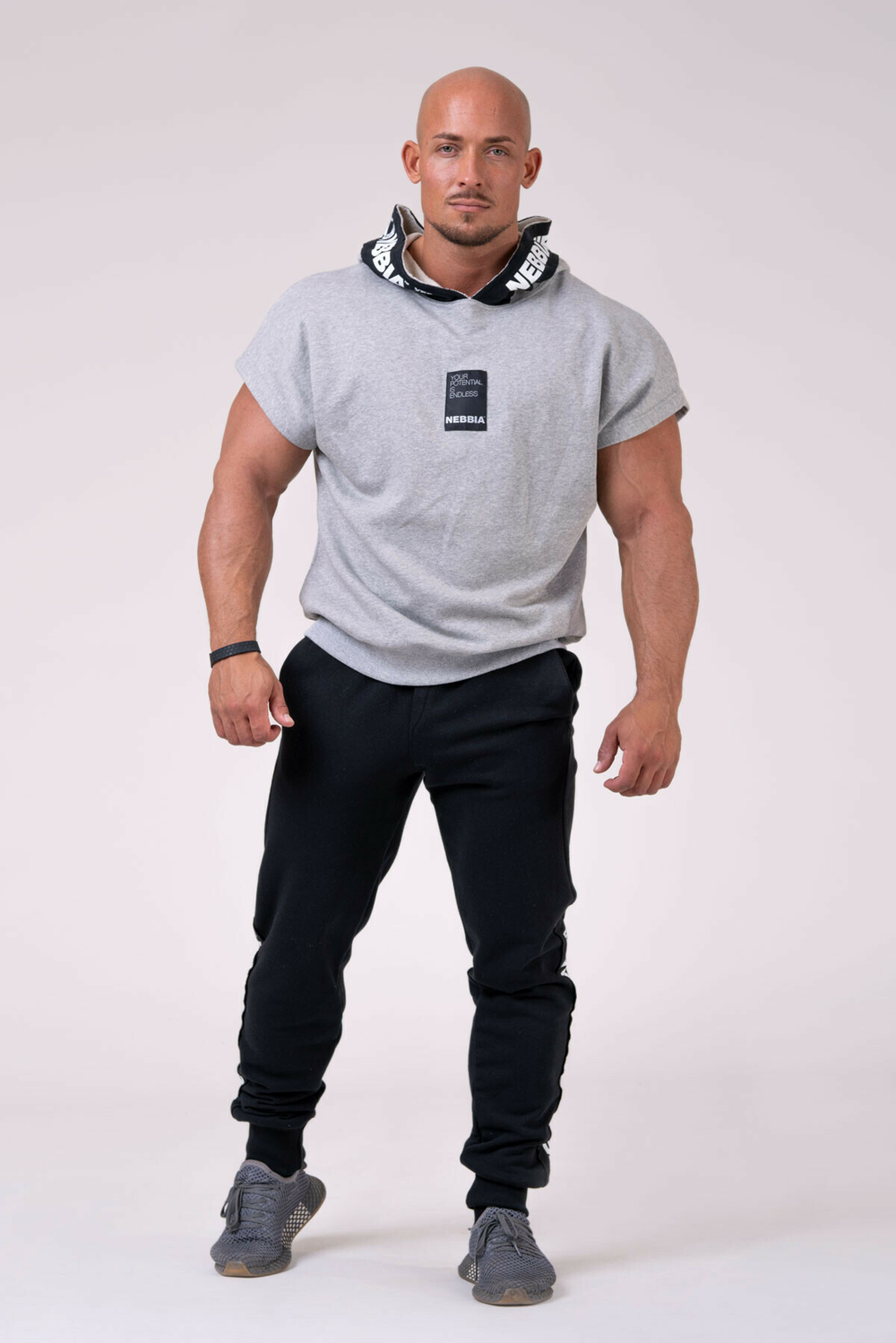 Спортивные брюки Joggers with lampas 185 Черные