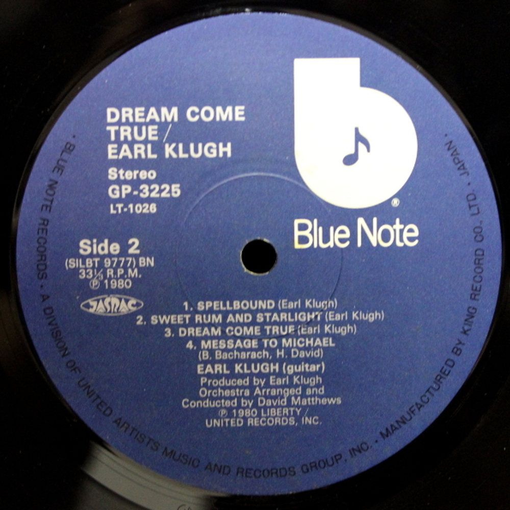 Earl Klugh / Dream Come True (LP)