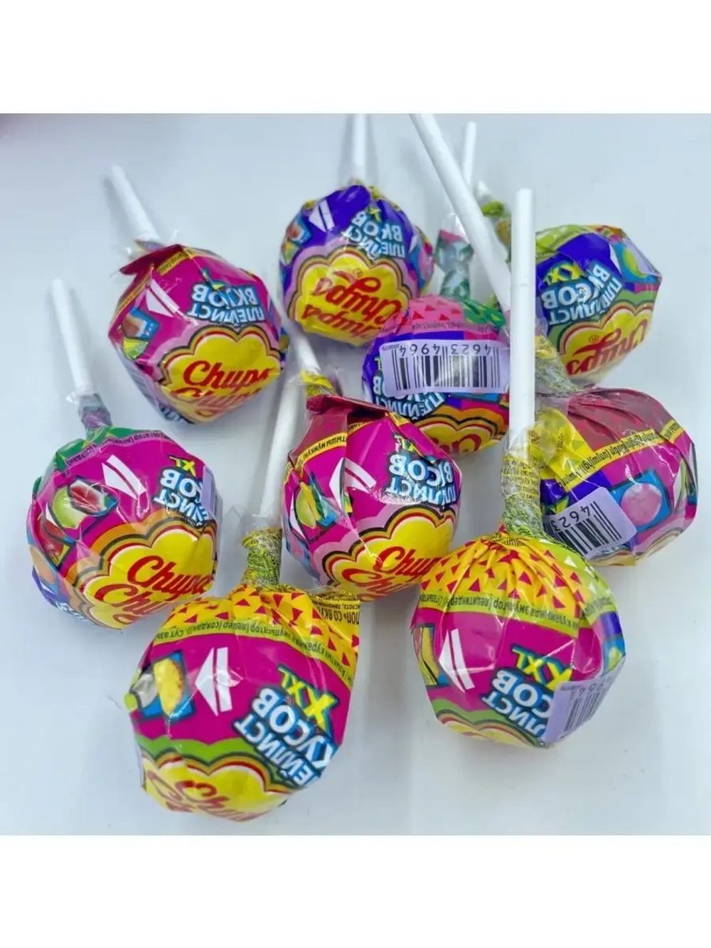 Карамель Chupa Chups XXL плейлист вкусов ( 40шт по 29гр.)