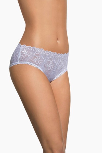 Claire Plus White Bas Bleu