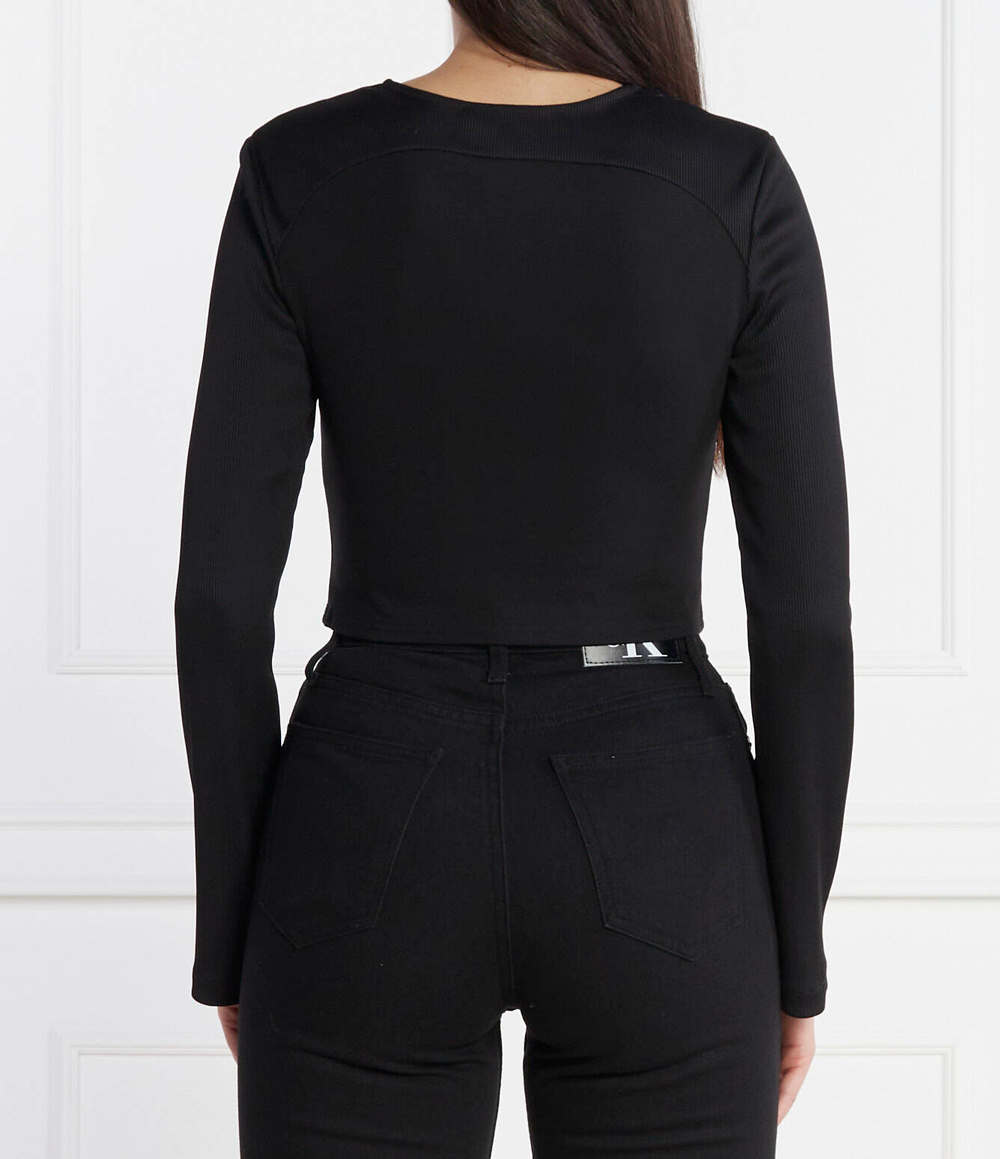 Блузка CALVIN KLEIN JEANS - черный(J20J222009)