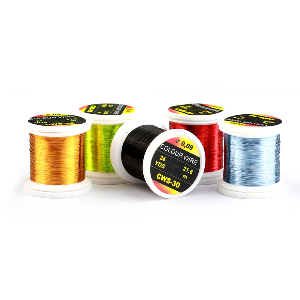 HENDS Проволока металлическая Color Wire 0,18 18 Yards