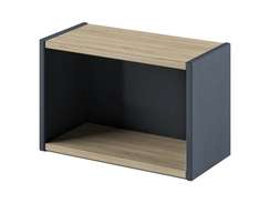 Полка навесная 600х290х386 I-046 Дуб Сонома/Антрацит